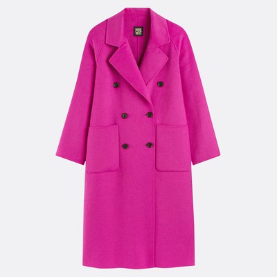 Signatures Martial Oversize Coat in Wool Blend LA REDOUTE COLLECTIONS