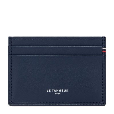 Porte cartes en cuir lisse MARTIN LE TANNEUR