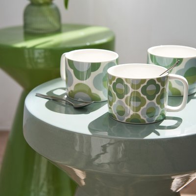 Confezione da 4 tazze, porcellana, Venty LA REDOUTE INTERIEURS
