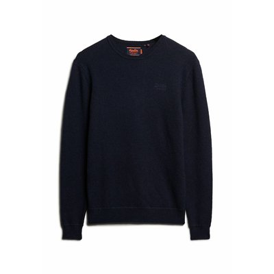 Essential Slim Fit Jumper with Crew Neck SUPERDRY