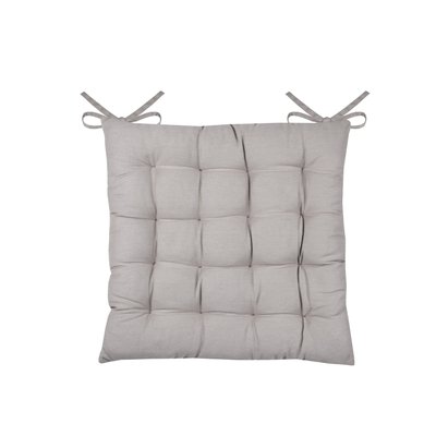 Galette de chaise unie et classique LOVELY CASA