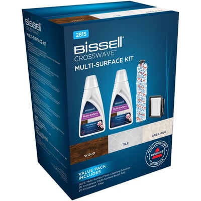 Kit accessoires Détergent brosse filtre CrossWave 17132 2225N 2582N BISSELL