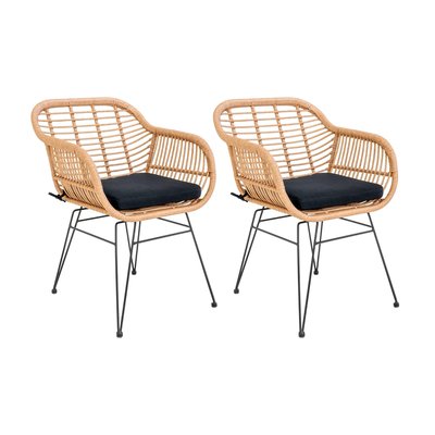 Lot de deux Chaises - CANDELARIA LISA DESIGN