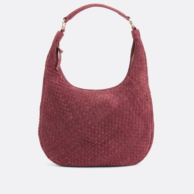 Borsa a tracolla in pelle intrecciata LA REDOUTE COLLECTIONS