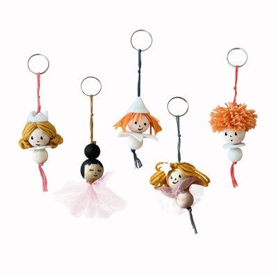 Kit Créatif - Porte-clés poupées EGMONT TOYS