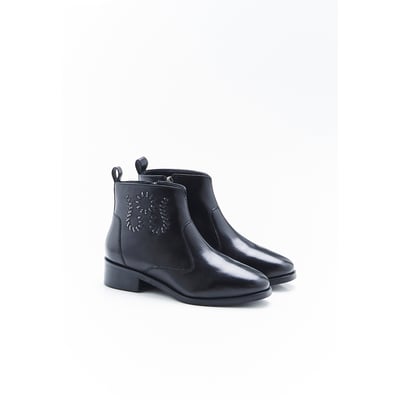Bottines dessus cuir mouton DAMART