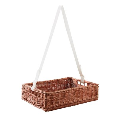 Panier ouvreuse cinéma en osier Avec sangle ajustable posée AUBRY GASPARD