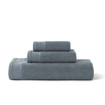 Lot 3 serviettes éponge 500 gr/m2 100% coton, LIVING (30x50+50x90+90x150 cm) NAF NAF HOME