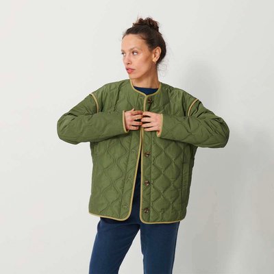 Blouson matelassé & boutonné NEYO en nylon mélangé BENSIMON
