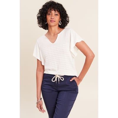 Pull col tunisien manches courtes BREAL