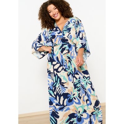 Robe longue à imprimé ikat LOLALIZA