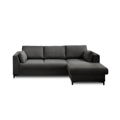 Canapé d'Angle Convertible en Tissu 4 places - TALA LISA DESIGN