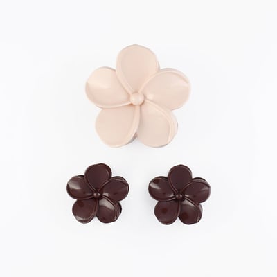 Set de 3 pinces cheveux fleurs BALABOOSTE