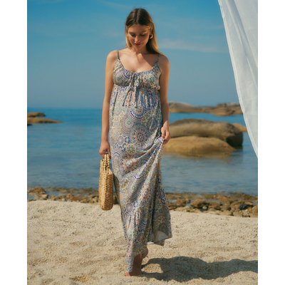 Robe de grossesse et allaitement Mandala CACHE COEUR