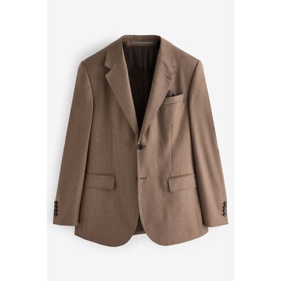 Veste de costume zignone en flanelle texturée NEXT