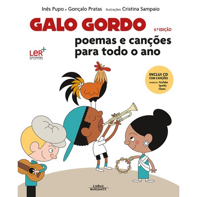 Livro Galo Gordo – Poemas e canções para todo o ano LIVROS HORIZONTE