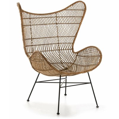 Fauteuil en osier, style vintage Alcahozo RECOLLECTION