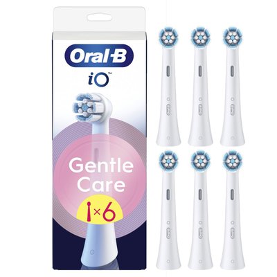 Brossette dentaire iO Gentle Care Blanc x6 ORAL B