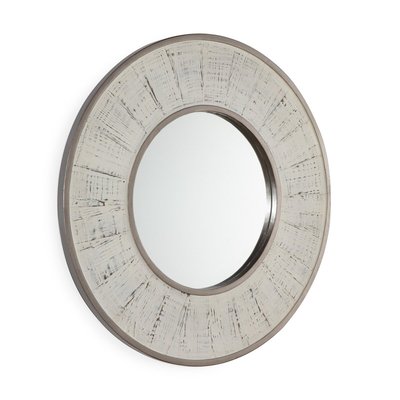 Miroir rond en bois de sapin, Denio RECOLLECTION