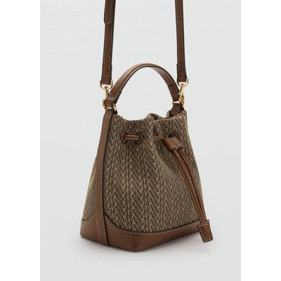 Sac seau logo jacquard MANGO