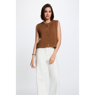 Pull sans manches MORGAN