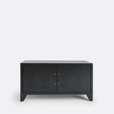 Meuble bas 2 portes en métal acier, Hiba LA REDOUTE INTERIEURS