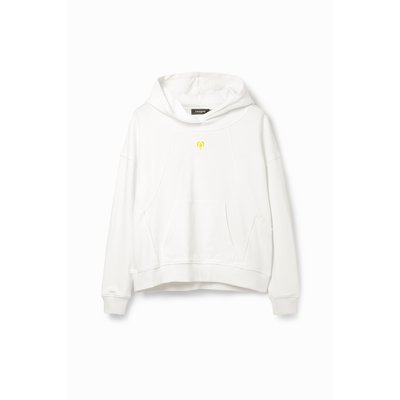 Desigual - Sweat-shirt capuche patchwork DESIGUAL