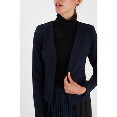 Blazer ouvert coupe cintrée, manches longues ICHI