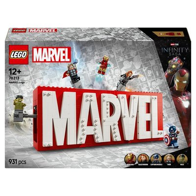 76313 Logo MARVEL et ses super-héros ® Marvel Super Heroes LEGO
