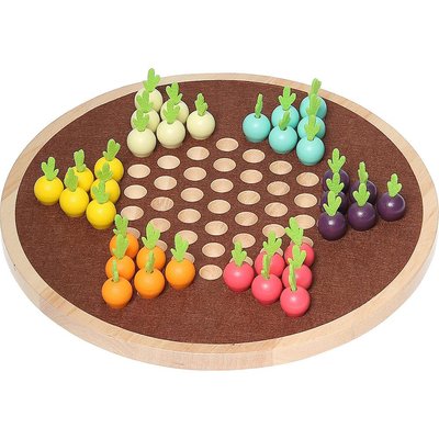 Jeu de dames chinoises La traversée du potager VILAC