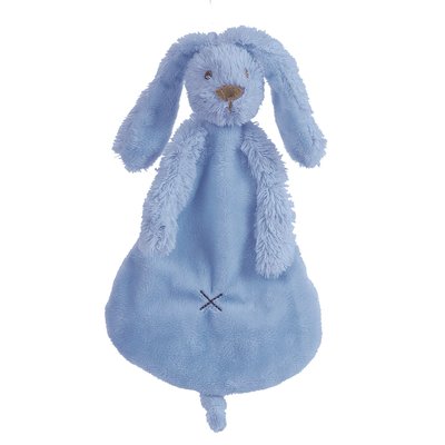 Doudou Lapin Richie bleu 25 cm HAPPY HORSE