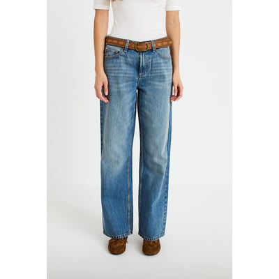 Jean wide leg ceinture amovible CACHE CACHE