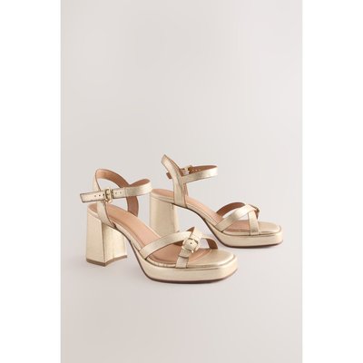 Chaussures à brides en cuir NEXT