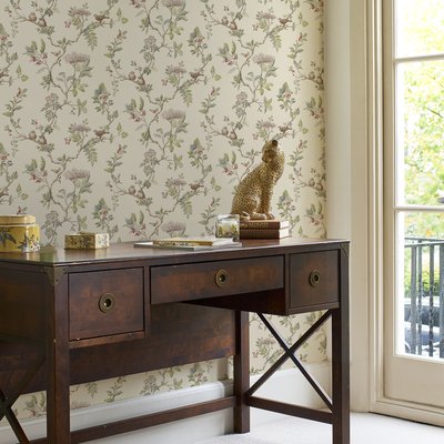 Papier peint Branches de sureau Elderwood LAURA ASHLEY
