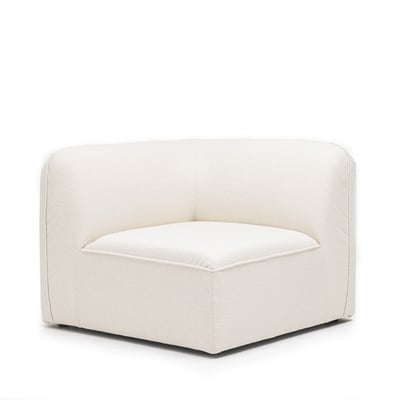 Angle réversible pour canapé modulable en tissu bouclette- NOOR DRAWER