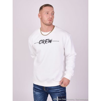 Sweat Col Rond - One Piece "CREW" PROJECT X