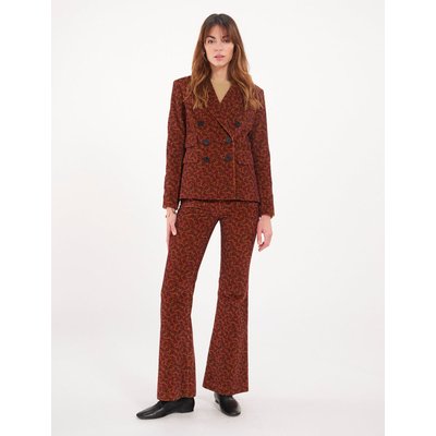 Blazer Maurice imprim?� rouille INES DE LA FRESSANGE PARIS