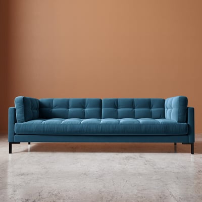 Landau Velvet 2/3/4 Seater Sofa SWOON