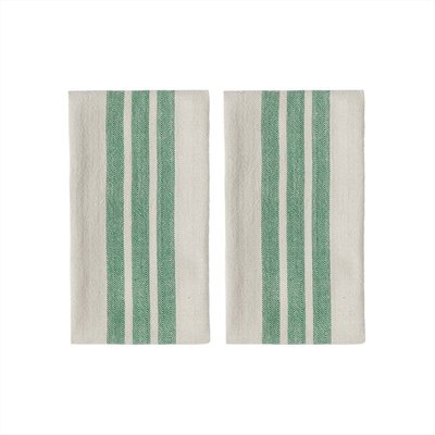 Serviette de table Lot de 2 en coton Living OYOY LIVING DESIGN