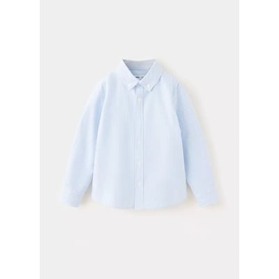 Chemise Oxford coton à rayures MANGO BABY