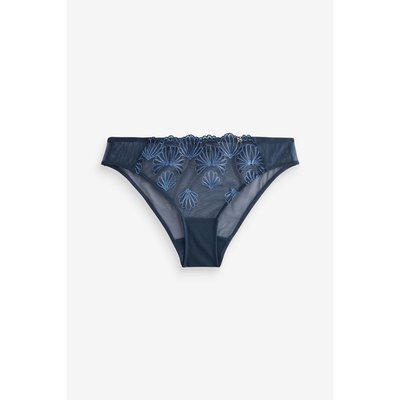 Slip brésilien brodé coupe classique NEXT