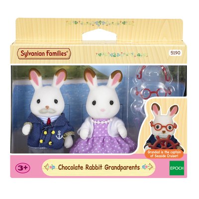 5190   Grands Parents Chocolat SYLVANIAN FAMILIES