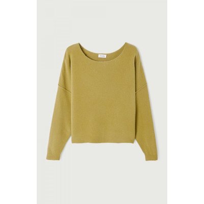 Pull collo a barchetta in maglia grossa DAMSVILLE AMERICAN VINTAGE