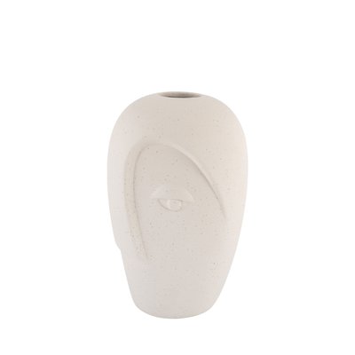 Vase en céramique avec visage H19,5cm - NICOYA HOUSE NORDIC