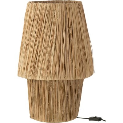 Lampe d ambiance naturelle en fibres tressées pour intérieur chaleureux RECOLLECTION