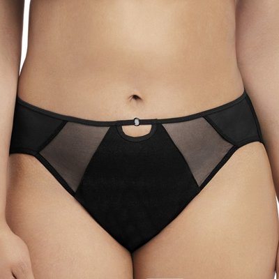Culotte grande taille avec empiècements transparents SACHI ELOMI