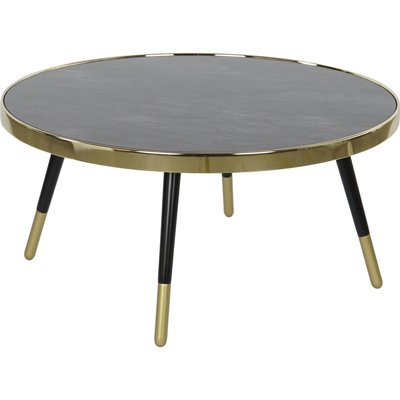 Table basse en verre et acier, Glam RECOLLECTION