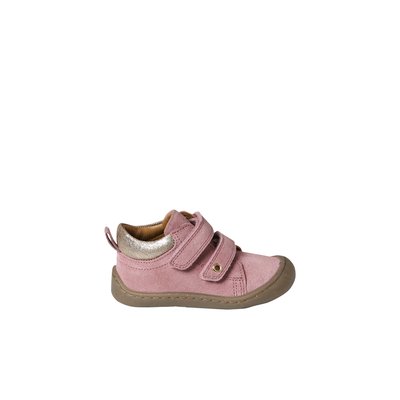 Bottillons scratchés cuir souple premiers pas VERTBAUDET