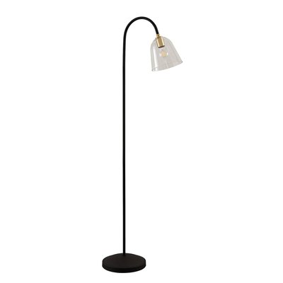 Lampadaire en verre vintage, Anjita LUCANDE