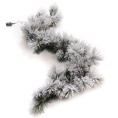Guirlande epicea led neige 180 cm AMADEUS